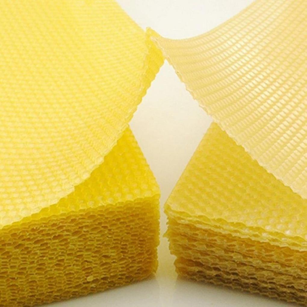 20 Beeswax Foundation Sheets  - 20cm X 40cm